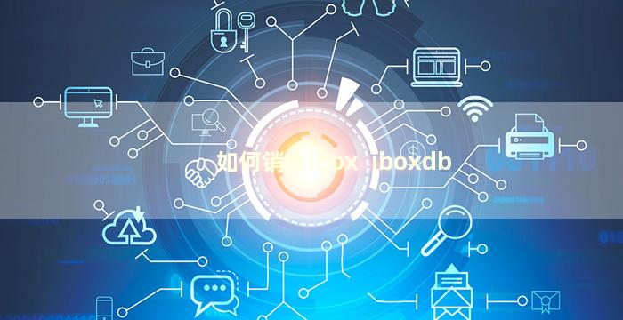 如何销售ibox  iboxdb